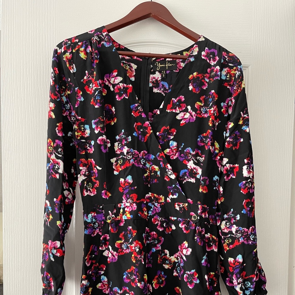 Yumi Kim Silk Romper Small
